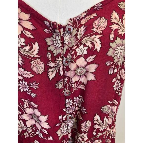American Eagle Floral Maxi Dress Size XS - Picture 4 of 15